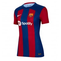 Camisa de time de futebol Barcelona Joao Cancelo #2 Replicas 1º Equipamento Feminina 2023-24 Manga Curta